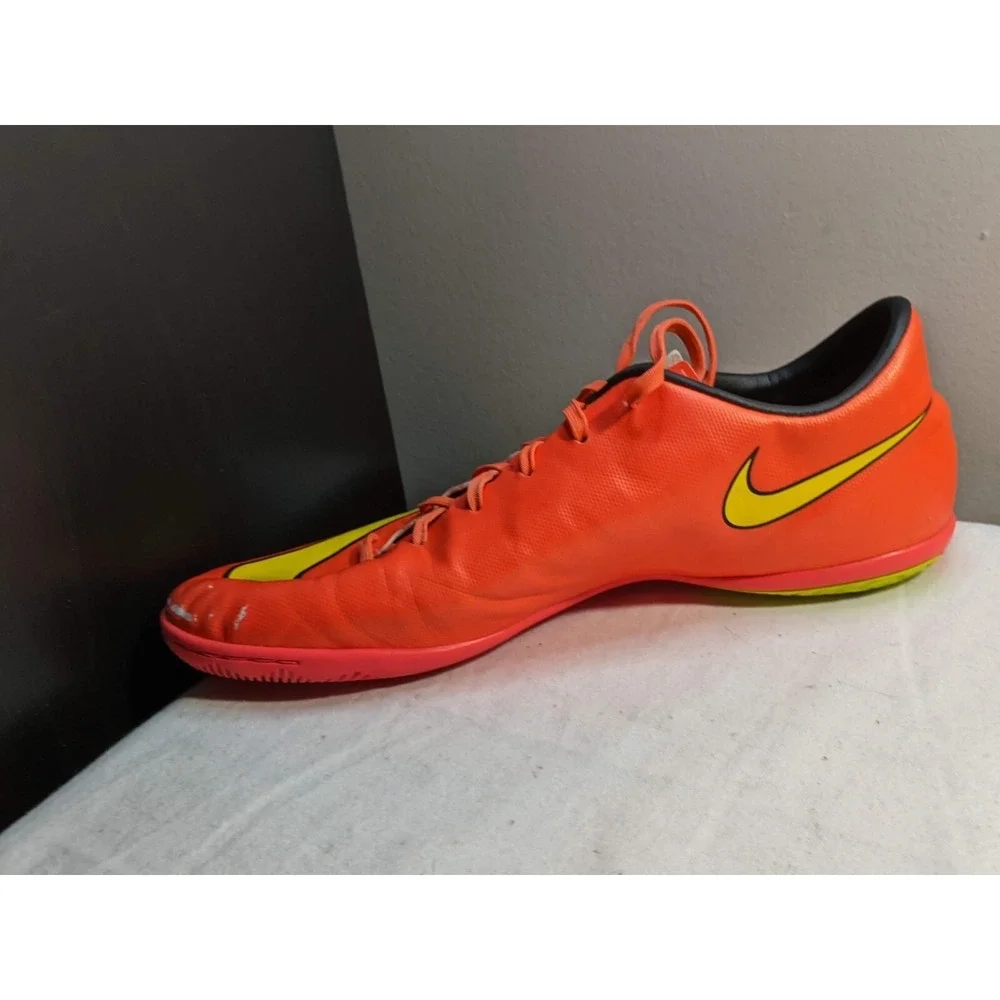 Nike Mens Mercurial Victory 651635-690 Pink Indoor Soccer Cleats Shoes 10.5 - Picture 6 of 10